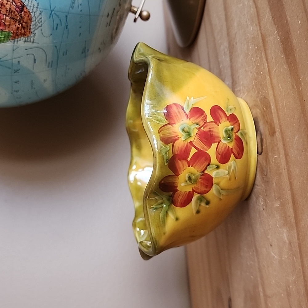 Red poppy bowl by Michalee